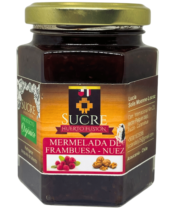 Mermelada de Frambuesa Nuez